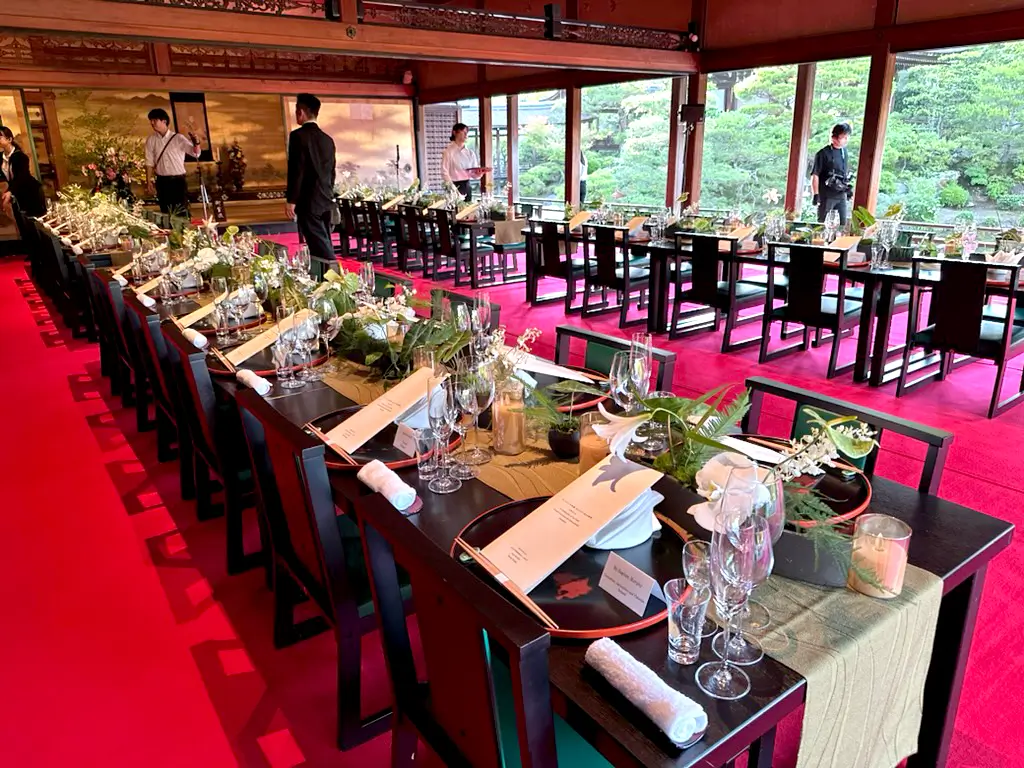 食のイベント会場の様子